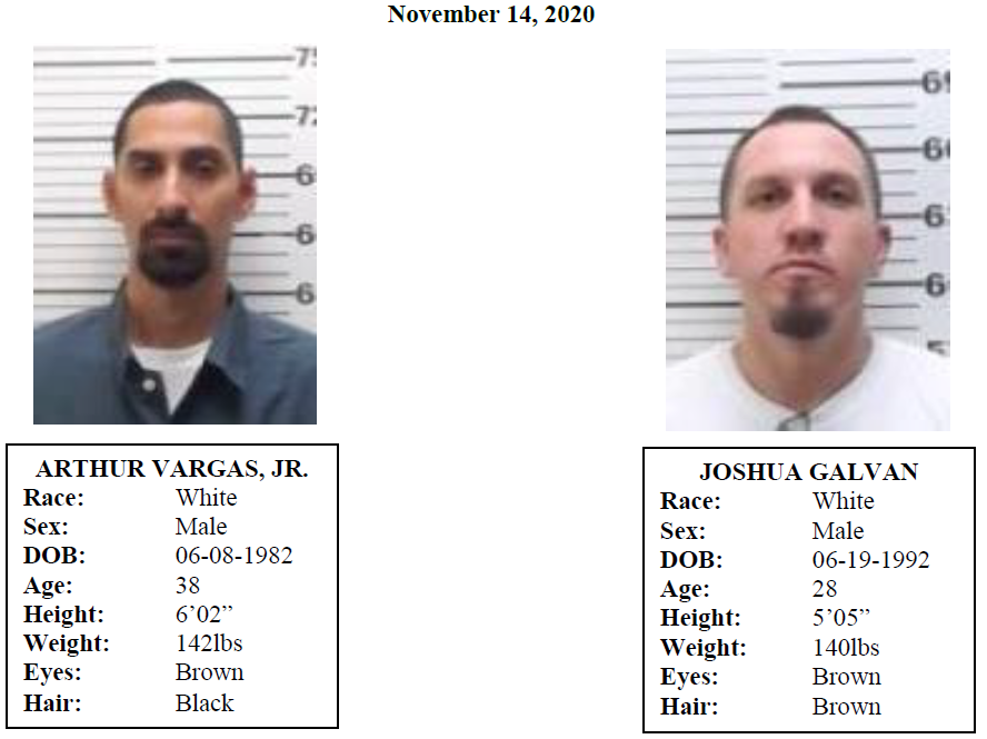 ESCAPEES FCC OAKDALE (11/14/2020) Press Releases Allen Parish